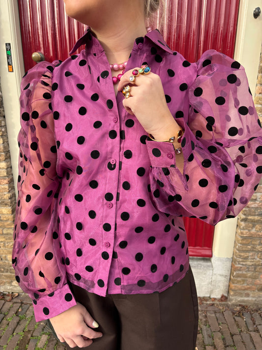 Confetti dots
Blouse