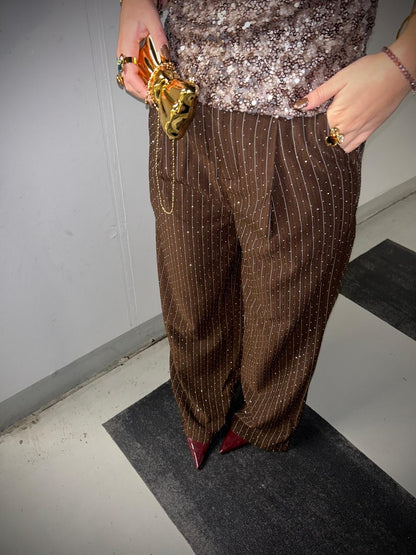 Strass glam
Pantalon
